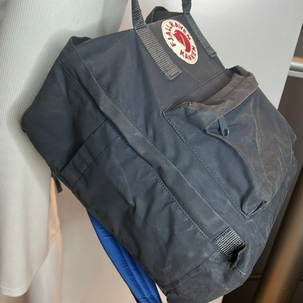 Fjallraven Kanken Gray Backpack Bag